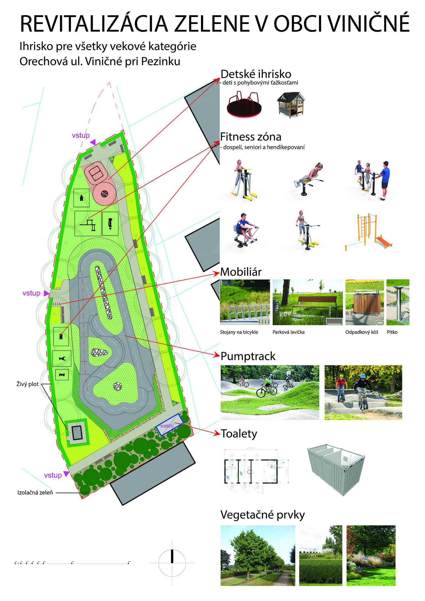Pumptrackové ihrisko Viničné